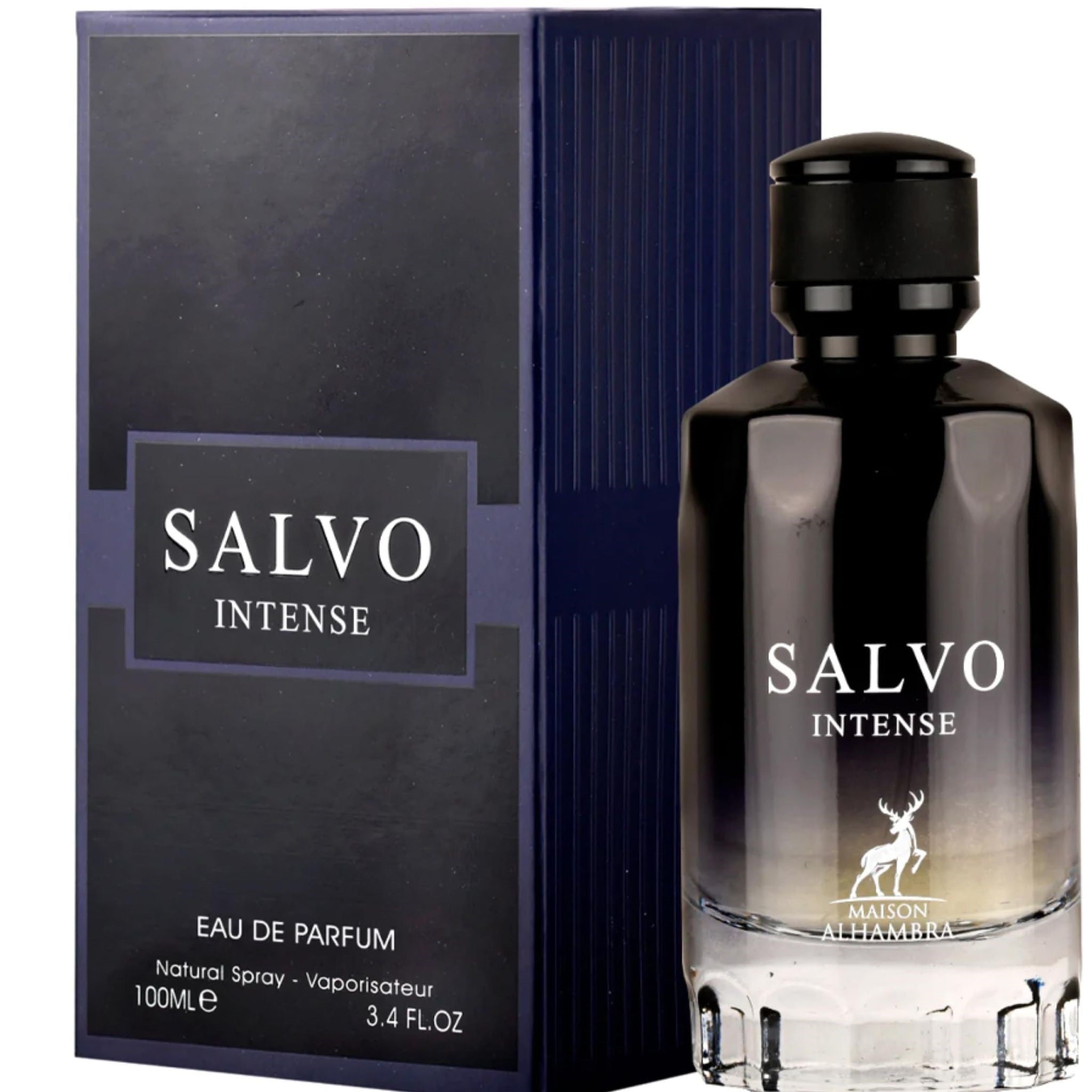Maison Alhambra Salvo Intense for Men - Perfume 100 ml Eau de Parfum Spray